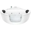 Produktbild: Acquavapore - Whirlpool Pool Badewanne Eckwanne Wanne W60-th 140x140cm Mit Tür Walk-in-pool Passive Schlauch-reinigung