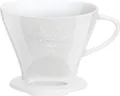 Produktbild: Kaffeefilter Porzellan Melitta 218967 Größe 102 Weiß, 1x2, Filtertüten