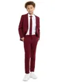 Produktbild: Opposuits Partyanzug Blazing Burgundy Anzug für Jugendliche, Der Style! Das dunkle Bordeaux! Einfach umwerfend!