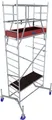 Produktbild: KRAUSE Arbeitsgerüst ClimTec System, (Set), Komplettgerüst, inkl. 1 Aufstockung und Fahrrollensatz