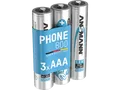 Produktbild: ANSMANN DECT NiMH AAA Micro Akku, Ni-MH, 1.2 Volt, 800 mAh