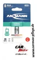Produktbild: ANSMANN Phone Akku DECT Telefon Micro 800mAh NiMH 3erBlister NEU/OVP