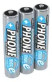 Produktbild: 3er Pack ANSMANN DECT NiMH Akku Micro AAA 800mAh HR03 5030142
