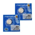 Produktbild: 2 Renata 397 396 Sr726Sw Batterien Silber 1.55V Uhrenbatterie 10Bl Made In Swiss