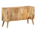 Produktbild: vidaXL Sideboard Sideboard Massivholz 110x30x60 cm (1 St)