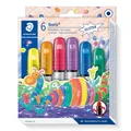 Produktbild: Staedtler 2390MC6  6 Glittergelmalstifte im Etui malstifte Farbstifte Fasermaler