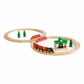 Produktbild: BRIO Classic Line Bahn Acht Set 22-tlg. Holzeisenbahn Eisenbahn Holzspielzeug