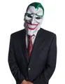 Produktbild: Rubie´s Kostüm Joker-Maske mit Artikulation Faschingsmaske weiss-grün