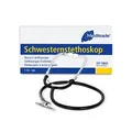 Produktbild: Meditrade Schwesternstethoskop schwarz, silber, 1 St.