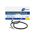 Produktbild: Meditrade® Schwesternstethoskop schwarz, silber, 1 St.
