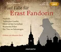 Produktbild: Fünf Fälle für Erast Fandorin (5 MP3-CDs): übersetzt von Andreas Tretner, Renate Reschke und Thomas Reschke