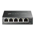 Produktbild: TP-Link TL-SG605E 5-Ports Gigabit Easy Smart Managed Netzwerk Switch (Plug-and-Play, Metallgehäuse, QoS, IGMP-Snooping, VLAN, zentrales Management, energieeffizient)