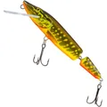 Produktbild: Salmo Pike Jointed Hechtwobbler, Salmo Farben:Hot Pike, Länge/Gewicht/Laufverhalten/Tauchtiefe:11cm / 13g / schwimmend / 0.5-1.0m