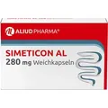 Produktbild: Simeticon AL 280 mg Weichkapseln bei Blähungen, 32 St. Kapseln