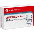 Produktbild: Simeticon AL 280 mg Weichkapseln bei Blähungen