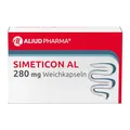 Produktbild: Simeticon AL 280 mg Weichkapseln bei Blähungen, 32 St. Kapseln
