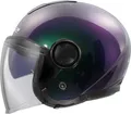 Produktbild: LS2, OF620 Motorradhelm CLASSY SOLID Gloss Chameleon, violett/grün