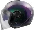 Produktbild: LS2, OF620 Motorradhelm CLASSY SOLID Gloss Chameleon, violett/grün