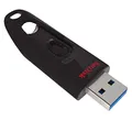 Produktbild: SanDisk Ultra USB 3.0 Flash- Laufwerk 64 GB (SecureAccess Software, Passwortschutz, Übertragungsgeschwindigkeit von bis zu 130 MB/s) Blau