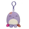 Produktbild: Squishmallows 3,5 Zoll Clip-on Plüsch Beula der Oktopus, SQCP00211