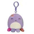 Produktbild: Squishmallows 3,5 Zoll Clip-on Plüsch Beula der Oktopus, SQCP00211