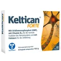 Produktbild: Keltican® forte Kapseln mit Uridinmonophosphat (UMP), Vitamin B12 und Folsäure zur Unterstützung der Nervenregeneration