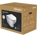 Produktbild: Duravit No. 1 Basic Wand-WC Set 45620900A1 weiss, mit WC-Sitz, rimless