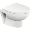 Produktbild: Combi-Pack Duravit No.1, Tiefspüler, spülrandlos, mit Softclose, weiß - 45620900A1