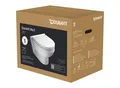 Produktbild: Duravit No. 1 Basic Wand-WC Set 45620900A1 weiss, mit WC-Sitz, rimless