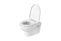 Produktbild: Duravit Tiefspül-WC No.1 Wand-WC Set Toilettensitz randlos WC-Sitz Absenkautomatik, wandhängend, Wand-WC inkl. WC-Sitz