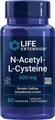 Produktbild: Life Extension Life Extension N-Acetyl-L-Cysteine 600 mg – 60 Kapseln Kapseln