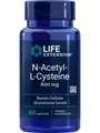 Produktbild: NAC N-Acetyl-L-Cystein LifeExtension 600 mg 60 Kapseln