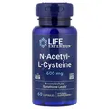 Produktbild: Life Extension, N-Acetyl-L-Cysteine, 600mg, 60 Veg. Kapseln