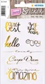 Produktbild: HERMA Creative Sticker Amazing Goldfolie