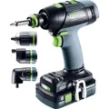 Produktbild: Festool T 18+3 HPC 4.0 I-Set Akku-Bohrschrauber inkl. Koffer + 2 Akkus 4.0Ah, 577609