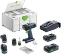 Produktbild: Festool Akku-Bohrschrauber T 18+3 HPC 4,0 I-Set