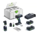 Produktbild: Festool Akku-Bohrschrauber T 18+3 HPC 4,0 I-Set 577609