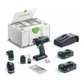 Produktbild: Festool Akku-Bohrschrauber T 18+3 HPC 4,0 I-Set