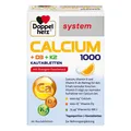 Produktbild: Doppelherz Calcium 1000 + D3 + K2 system Kautabletten, 60 St PZN 15611577 ✅