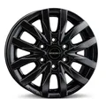Produktbild: BORBET DESIGN CW6 black matt 6.5Jx17 6x130 ET62 R43679023