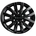 Produktbild: Borbet Cw6 Black Matt 6.5x17 ET 62 6/130 Alufelge Schwarz