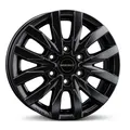 Produktbild: 1x BORBET DESIGN CW6 black matt 6.5Jx17 6x130 ET62