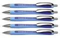 Produktbild: 5 x Schneider Kugelschreiber Kuli Slider Rave, XB, blau
