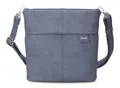 Produktbild: zwei Mademoiselle.M M8 Umhängetasche Tasche Nubuk-Sky blaugrau Neu