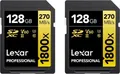 Produktbild: Lexar SDXC 128GB Professional 1800x UHS-II U3 ( 180/270 MB/s )
