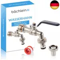 Produktbild: Bächlein Universal Wasserhahn für den Garten [anthrazit] inkl. 2 S