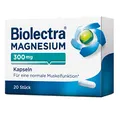 Produktbild: Biolectra Magnesium 300 mg Kapseln, für entspannte Muskeln, Apotheken-Qualität, 20 Kapseln
