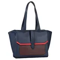 Produktbild: TOM TAILOR- Amely, Damen, Shopper, M, Blau, 42x15x25 cm