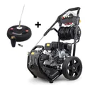 Produktbild: Benzin Hochdruckreiniger + Dreckfräse + Flächenreiniger 170 bar 12m Schlauch 7PS DT-KR170D Steinreiniger