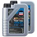 Produktbild: Motoröl Top Tec 4600 5W-30 LIQUI MOLY 2 X 1 Liter für Audi BMW Chevrolet Fiat